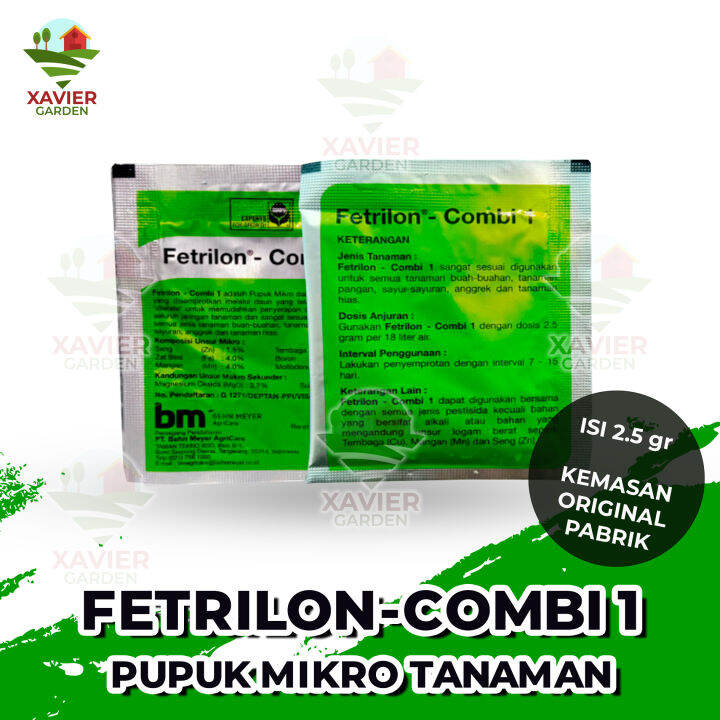 FETRILON COMBI 1 PUPUK MIKRO ISI 2.5 gr Lazada Indonesia