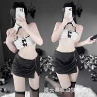 Night Dream New Sexy Lingerie White Collar Secretary Ol Uniform Seductive Role Playing Nightclub Costume