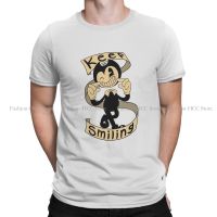 Keep Smiling พิเศษ TShirt Cuphead Top Uality Creative Gift Idea T เสื้อ Stuff Ofertas คุณภาพสูงแขนสั้น