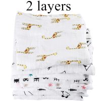 Cotton Muslin Baby Swaddle Blanket Stroller Player Nursing Cover