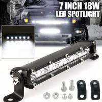 Super bright 6 LED 18W รถยนต์ทำงาน Light Bar off-road โคมไฟวิ่งกลางวัน