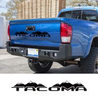 ◑⊙■ For Toyota Tacoma TRD Pickup Rear Tail Sticker Truck Tailgate Graphics Mountain Cover Car Vinyl Decor Decals Auto Accessories