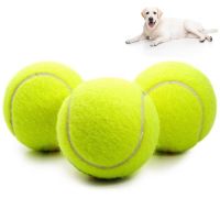 【YF】☜▨  5cm Tennis Dog Rubber Chew Interactive Training Supplies Products