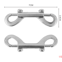 LQ Double ended Bolt Snap hooks Heavy Duty Trigger CHAIN คลิปโลหะเกรด Marine สำหรับฟาร์มใช้ถังน้ำสุนัขสายจูงม้า Tack