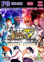 street fighter iv arcade edition แผ่นเกมส์ แฟลชไดร์ฟ เกมส์คอมพิวเตอร์  PC โน๊ตบุ๊ค