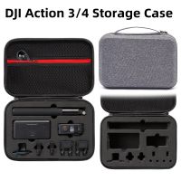 DJI Action เคสพกพาชุด4กระเป๋าเก็บของสำหรับ DJI Osmo Action 3/4กระเป๋าแอคชั่นเคสป้องกันกล้องกระเป๋าถือ