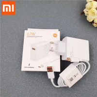 Original Xiao Mi Charger 67W Euus Turbo Fast Charge Power Adapter 6A Type C สำหรับ Xiao Mi 12 11 POCO X5 X4 Pro สีแดง Mi หมายเหตุ9