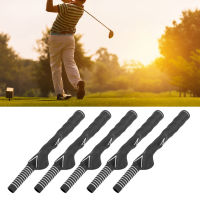 5PCS Golf Swing Club Hand Grip Rubber Beginner Practice Training อุปกรณ์แก้ไข