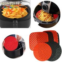 【hot】 Air Fryer Non-stick Baking Grilled Saucer Silicone kitchen Accessories Pastry Tools Bakeware Mats