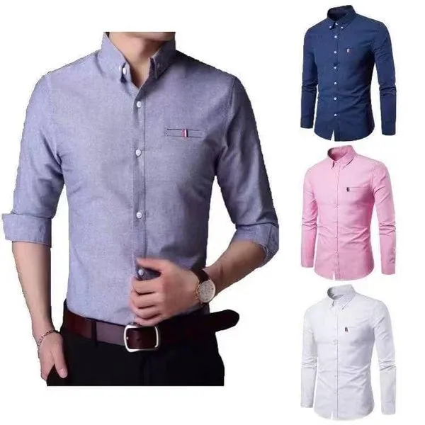 PLAIN LONG SLEEVE POLO SHIRT FOR MEN BUSINESS WEAR | Lazada PH