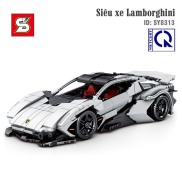 Đồ chơi lắp ráp xe Lego Technic mô hình Siêu xe Lamborghini SY BLOCK 8313