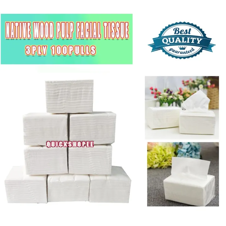 Inter Folded Pop Up Tissue Pulls Toilet Paper Facial Tissues Disposable Paper Towel SOLD PER