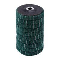 10 Pieces of 4 x 5/8 Inch Scouring Pad Disc Polishing Wheel Angle Grinder Polishing Disc (240 Grains)