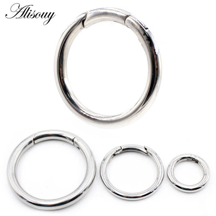 alisouy-1pc-สแตนเลสรอบวงกลมหูน้ำหนัก-heavy-expander-stretcher-ปลั๊กเครื่องวัด-hoop-ต่างหู-body-piercing-เครื่องประดับ