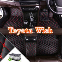 Custom Fit For Toyota Wish Car Floor Mats - 4 PCS Waterproof Dustproof Skidproof Front &amp; Rear Car Mat