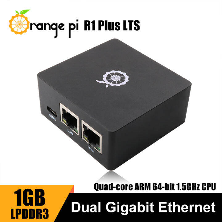 Orange Pi R1 Plus LTS RK3328 1GB Dual Gigabit Gateways OpenWrt