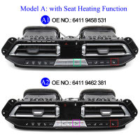 95 ใหม่ด้านหน้า Dashboard Center เครื่องปรับอากาศ AC Vent Grille Outlet Assembly สำหรับ BMW X5 G05 X6 G06 X7-64119462381