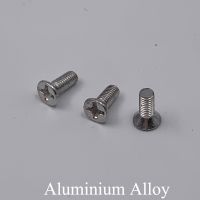 M6 M6 x 10/12/16/20/25/30/35/40/45/50Mm AL Aluminium Alloy Bolt Phillips Palang Tersembunyi Countersunk CSK Kepala Datar Sekrup