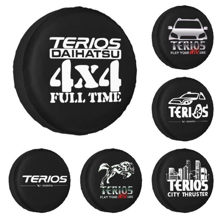 Universal 4x4 Full Time Spare Tire Cover for Daihatsu Terios RV SUV