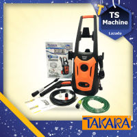 TAKARA เครื่องฉีดน้ำ เครื่องฉีดน้ำแรงดันสูง ปั๊มล้างรถ 130 บาร์ ล้างรถ คราบสกปรก ติดแน่น ล้างแอร์ รุ่น Europa