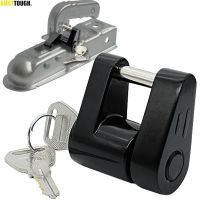 Rust-Resistance Anti-Theft Trailer Hitch Lock Trailer Coupler Padlock Hook Lock Tongue Locks Hitch Security Protector