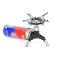 Portable Outdoor Tripod Gas Conversion Stove Connector Ultralight Tank Stand Adapter Three Legs Gas Tank Adapter