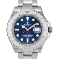 Role Yacht-Master 40 Automatic Blue Dial Stainless Steel Oyster Bracelet Mens Watch 116622BLSO.