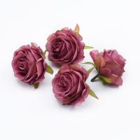 【CC】 2/10pcs Artificial Flowers Cheap Silk Wedding Decoration Scrapbook Supplies FakeTH