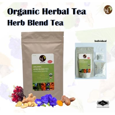 Organic Pavilion ชาสมุนไพร 12 ซองชา Herb Blend Tea 12 Teabags Harmony Life (32gm)
