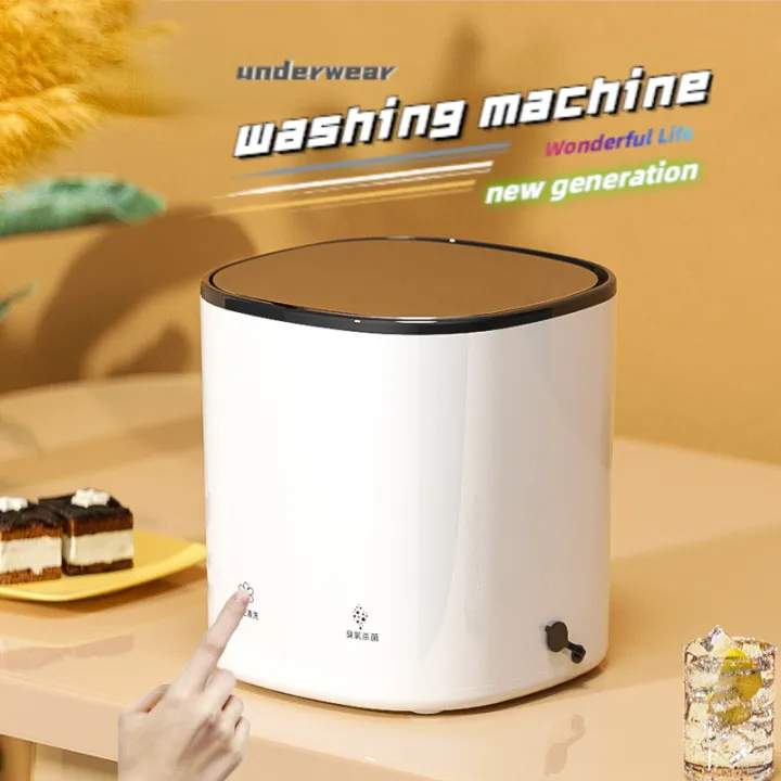 Mini Washing Machine Underwear Small Washer Dormitory Lazy Portable
