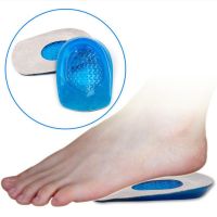 【hot】✗❀  Silicone Gel Insoles Heel Cushion for Feet Soles Foot Pain Protectors Support Shoes Inserts