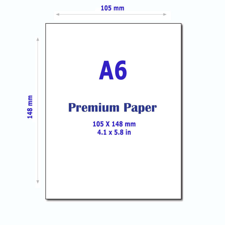 A6 Paper Size And Dimensions Paper Sizes Online 58 OFF