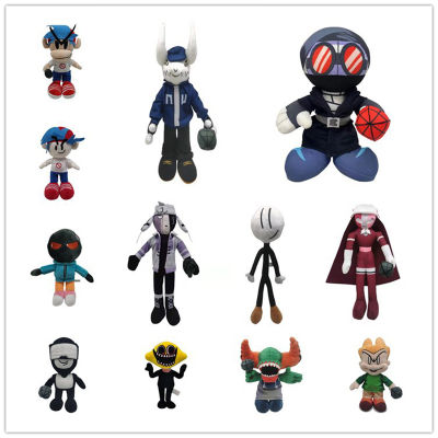12 Styles 26-36cm Spooky Month Skid And Pump Plush Toy Dolls Cute Friday Night Funkin Plush Toys Anime Boyfriend Whitty Monster Plush Toys