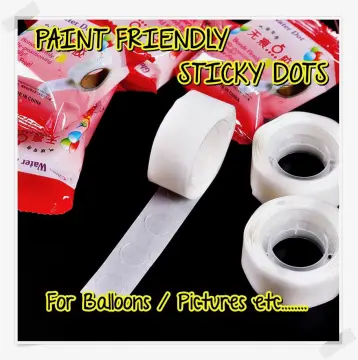 4 Rolls Glue Point Balloon Glue Removable Adhesive Dots Double
