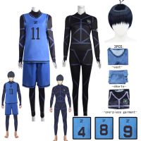 Anime Blue Lock Cosplay Costume Isagi Yoichi Chigiri Bachira Rensuke Kunigami Football Maillot Foot Uniforme Clothes Jerseys