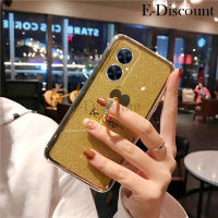 เคสโทรศัพท์ใหม่สำหรับฝาครอบ VIVO Y27แหวนอัญมณีหัวใจซิลิโคนนิ่มป้องกันการชนสำหรับเคส VIVO Y27