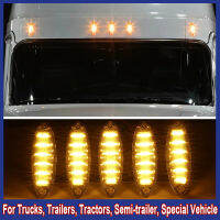 Q Universal 5ชิ้นเซ็ต Led รถ Light ยกหลังคา Clearance Marker ไฟสำหรับ Freightliner Cascadia อุปกรณ์เสริม LED ไฟสัญญาณ