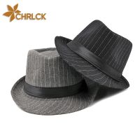 Classics Autumn 2021 Winter Short Brim Felt Fedoras Hat Men Black Panama Vintage Top Sombrero Trilby Mens Hats Gentleman Fedora