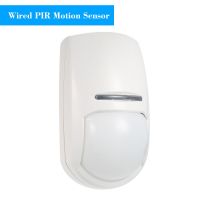 2020 NEW Wired PIR Motion Sensor Dual Passive Infrared Detector For Home Burglar Security Alarm System Household Security Systems Household Security S