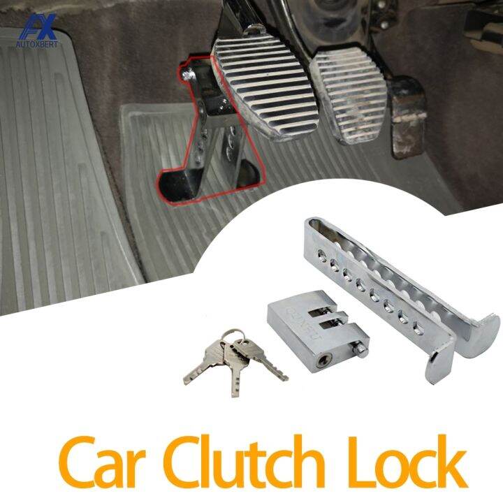 Car Clutch Lock Universal Auto Brake Pedal Lock Throttle Accelerator