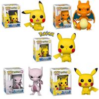 New Pokemon Funko Pop Action Figure Anime Figure Pikachu Charizard Mewtwo Psyduck Eevee Dragonite Figure Model Kid Chrismas Gift