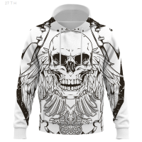 2023 3D skull Hoodies Men Women Sweatshirt Fashion Hooded Spring Autumn Casual O-Neck Harajuku Hip Hop Trend Oversized Hoodie Tops Size:XS-5XL