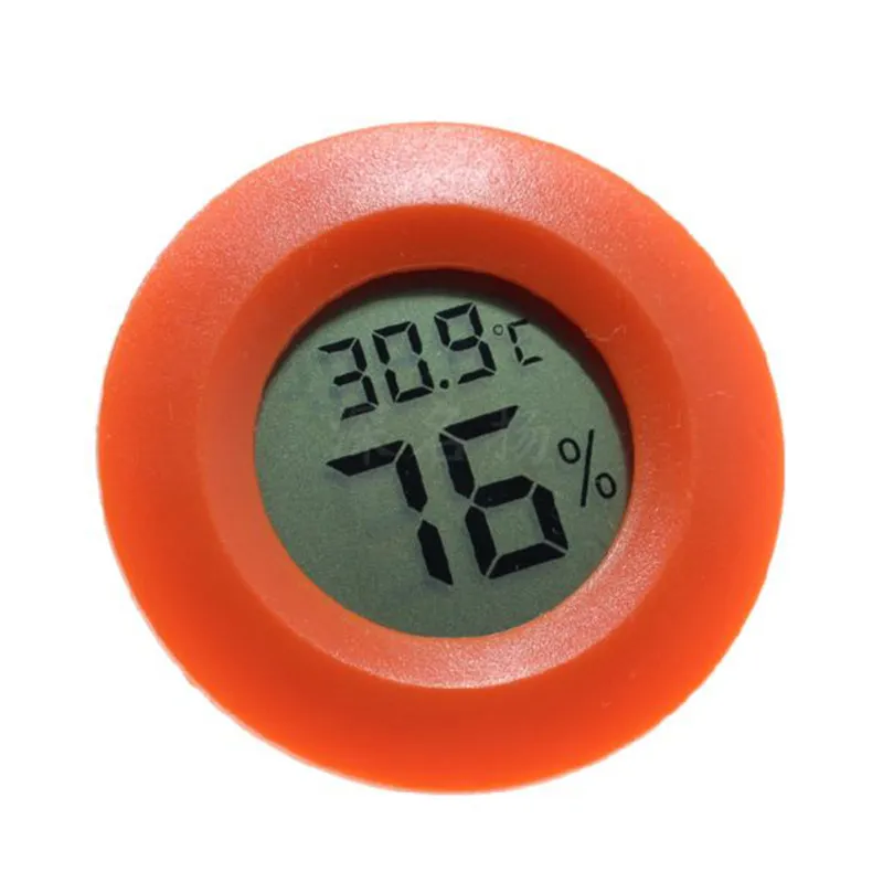 Mini Black Digital Thermometer Hygrometer Fridge Freezer Tester