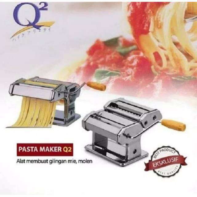Gilingan Mie ATLAS Q2 ORIGINAL bisa Bongkar Pasang pembuat Pasta Maker
