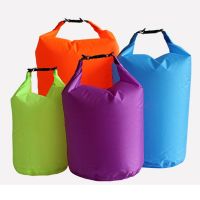 ถุงกระสอบ A5081กันน้ำแบบพกพา,20L 10L 5L มี4สีให้เลือกน้ำหนักเบาพายเรือแคนูแห้งกันน้ำได้ว่ายน้ำล่องแก่งน้ำหนักเบา