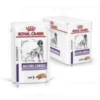 Royal Canin Mature Consult Dog อาหารสำหรับสุนัขสูงวัยชนิดเปียก 85 กรัม [ยกกล่อง 12 ซอง]