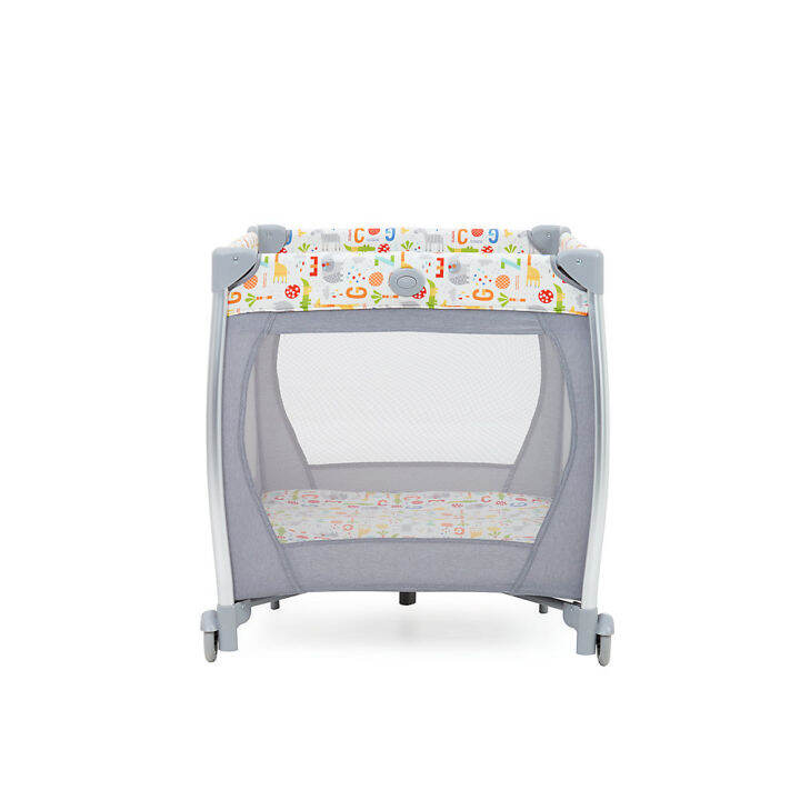 เตียงนอนเด็กอ่อน-mothercare-bassinet-travel-cot-with-changer-and-sounds-unit-hello-friend-kb246