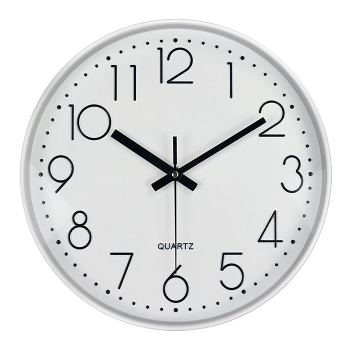 12นิ้ว30ซม-นาฬิกาติดผนังแบบเงียบนาฬิกาติดผนังตาชั่งดิจิตอลสามมิติที่สร้างสรรค์นาฬิกาแขวนฟรี-watchpengluomaoyi