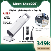 Máy hút bụi mini cầm tay Aikesi công suất 220w, hút bụi giường nệm sofa