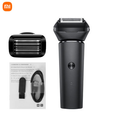 Xiaomi Mijia 5-blade eletric shaver เครื่องโกนหนวดไฟฟ้าแบบลูกสูบ  5 หัวตัดผู้ชายมีดโกนกันน้ำ  15,000 รอบต่อนาที IPX7 เครื่องโกนหนวดไฟฟ้า มีดโกน